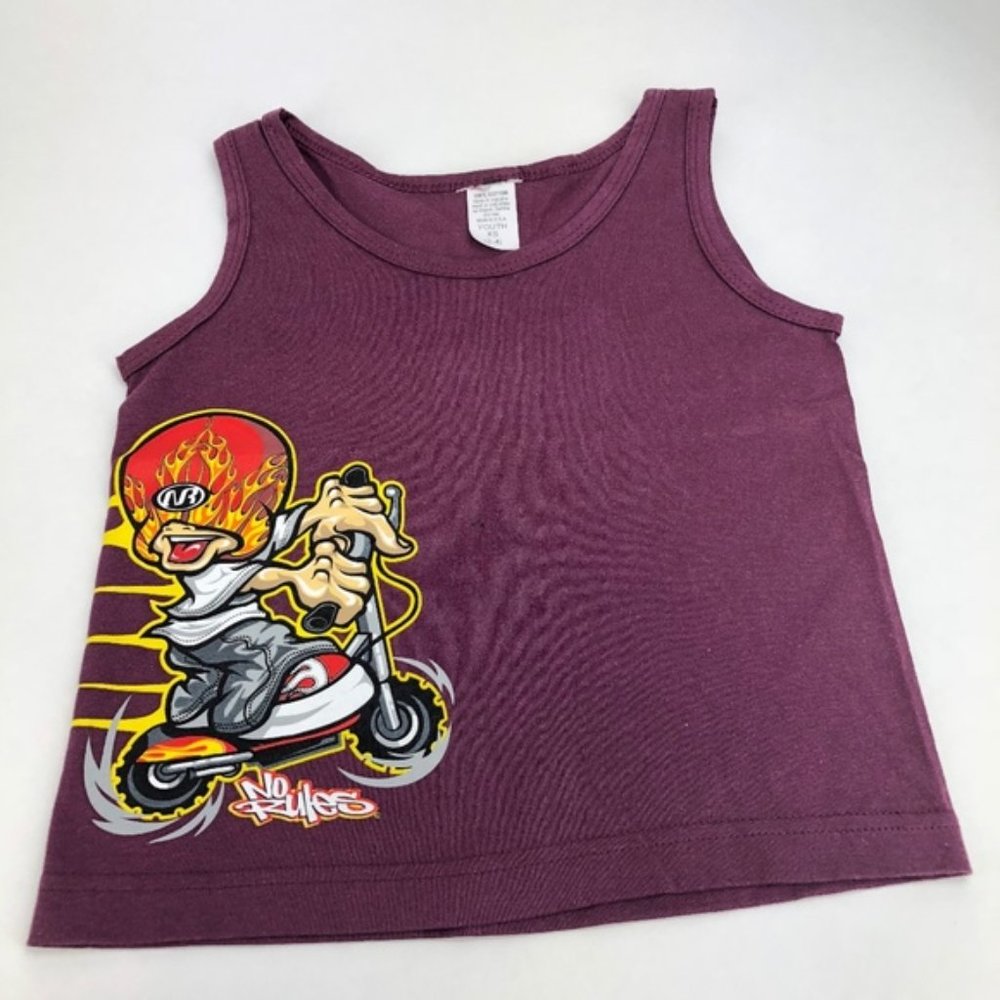New Youth No Rules Full Throttle Tank Top Size XS
